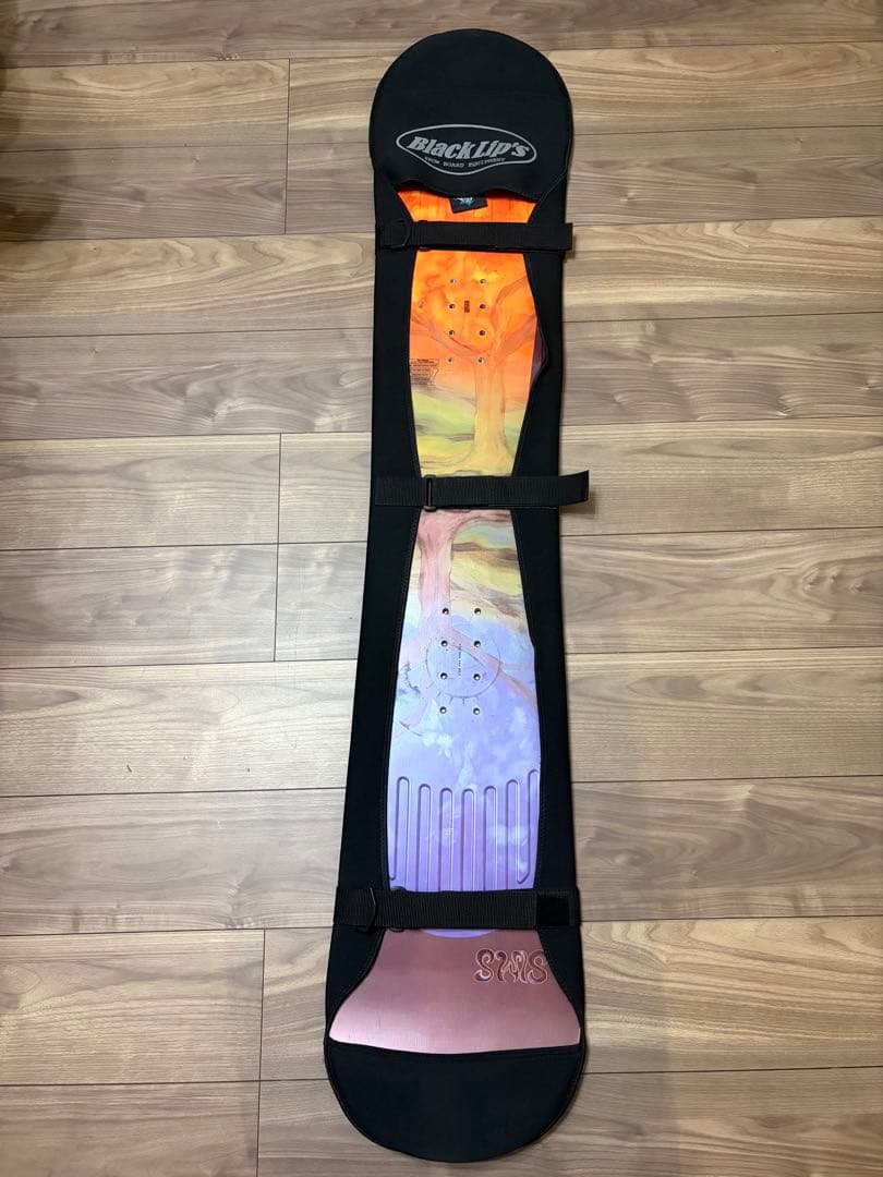 Sims スノーボード 156cm ＆エッジカバー＆ボードケースセット