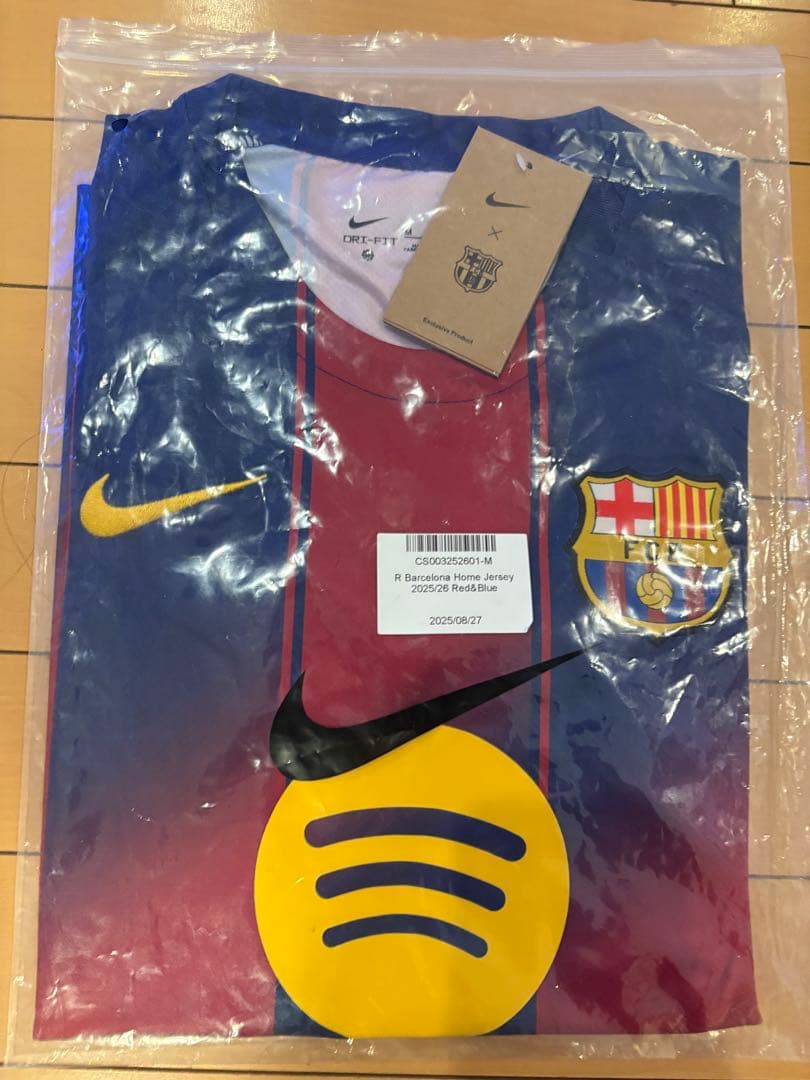 新品❗️未使用❗️最新Nike FC Barcelona レプリカユニホーム