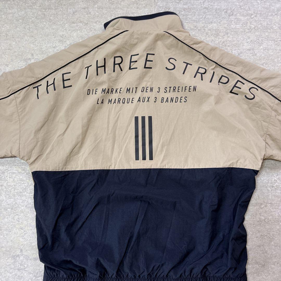 adidas ウィンドブレーカー上下 THE THREE STRIPES
