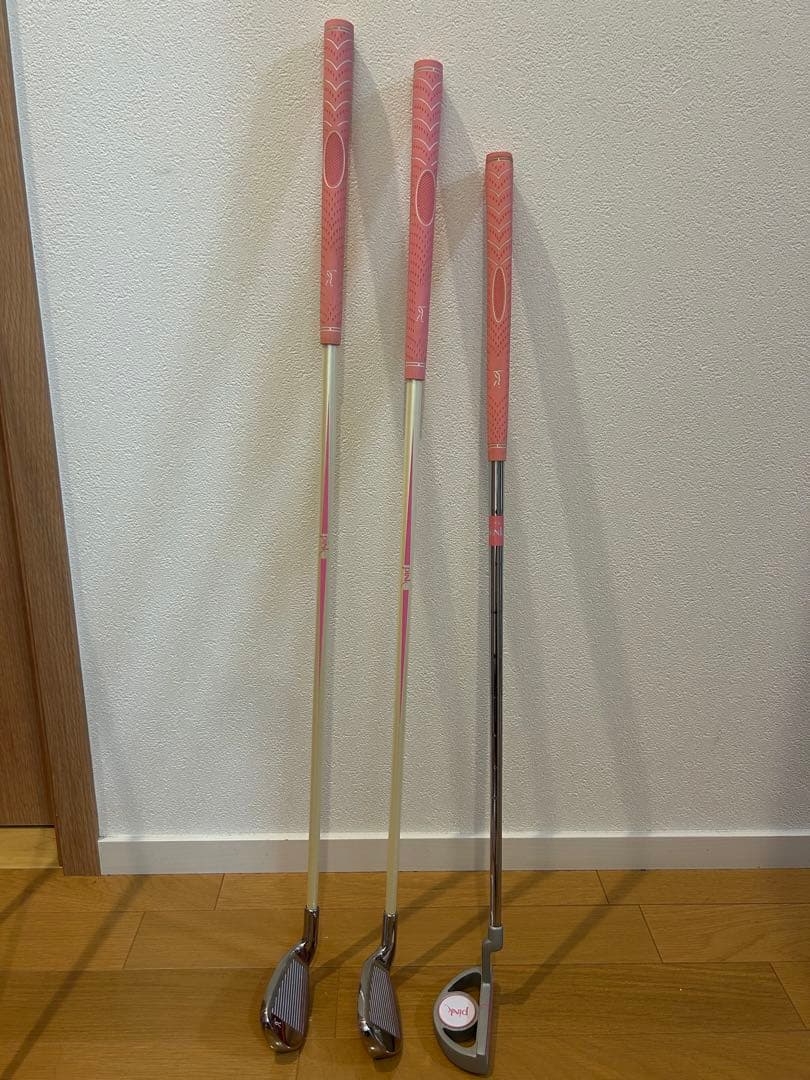 PINK ジュニア ゴルフクラブセット