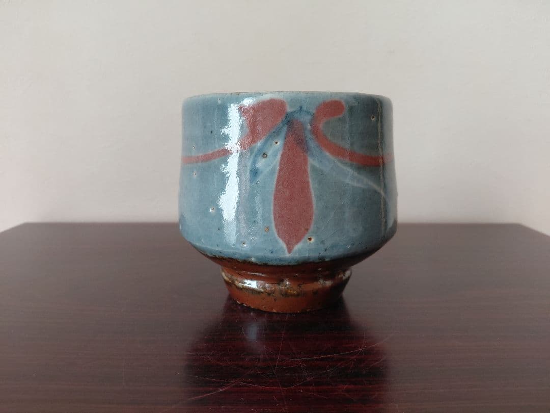 河井寛次郎？茶碗　詳細不明　茶道具