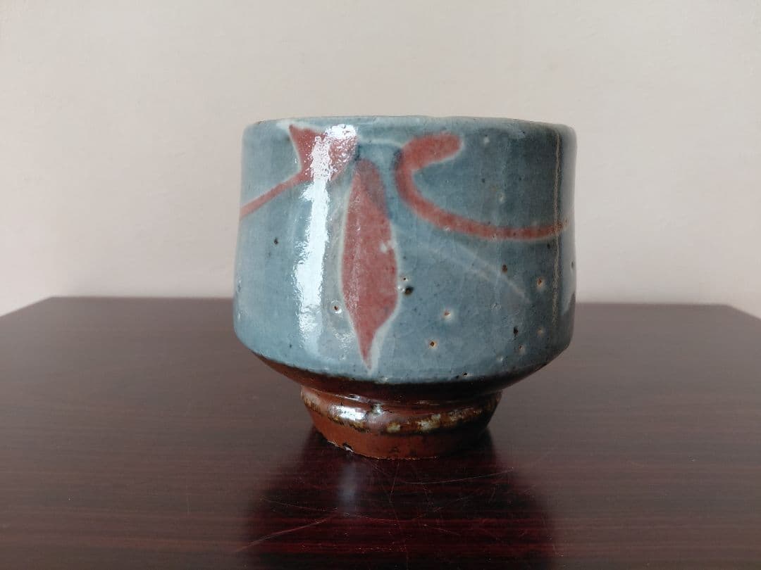 河井寛次郎？茶碗　詳細不明　茶道具