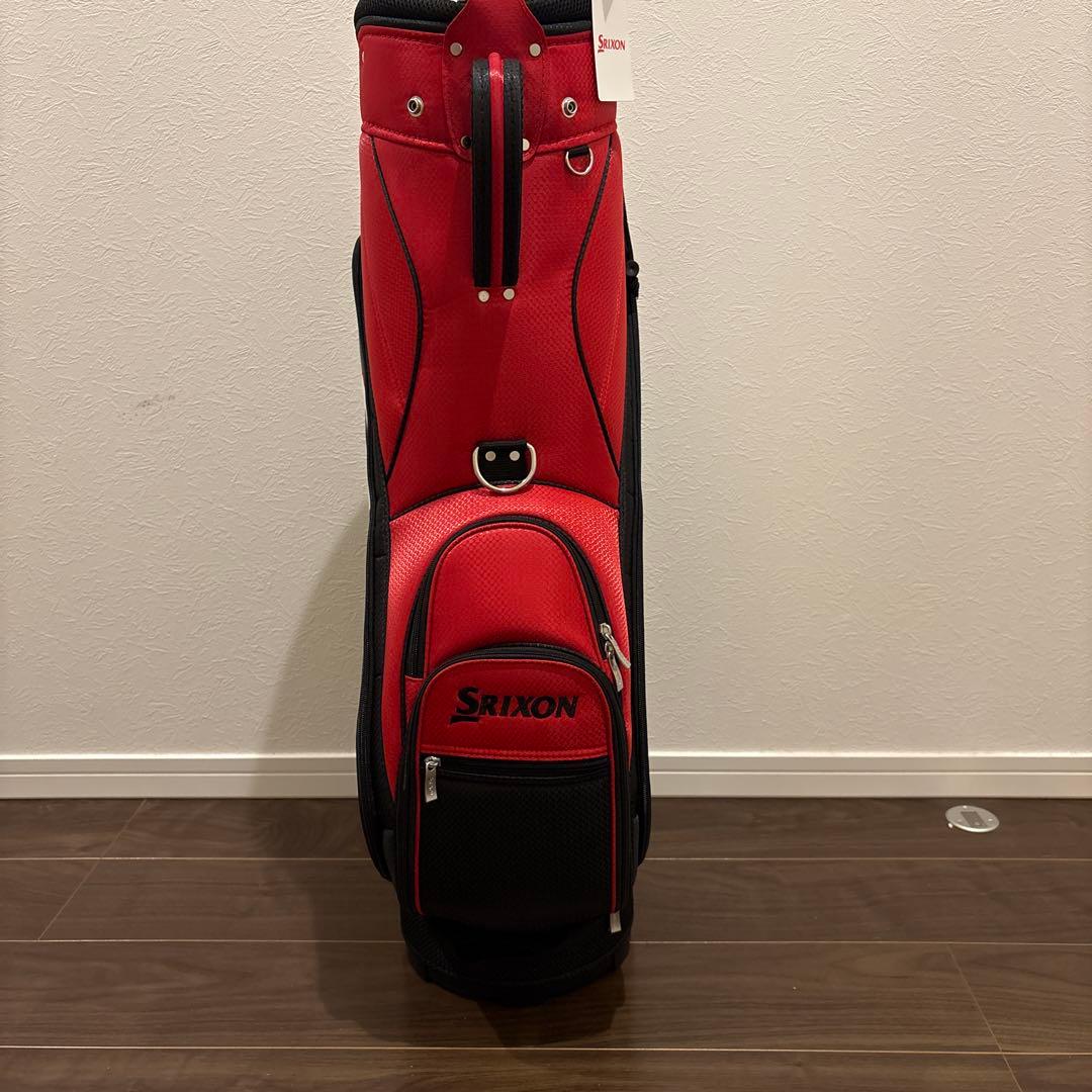 Srixon キャディバッグ 赤黒
