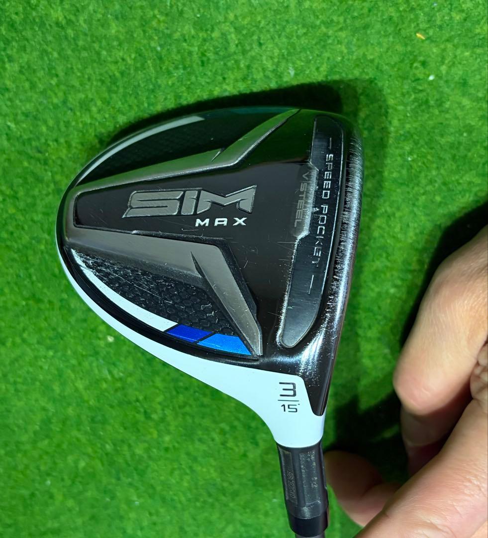 SIM MAX 3番ウッド・5番ウッドセット　TOUR AD XC-60 S