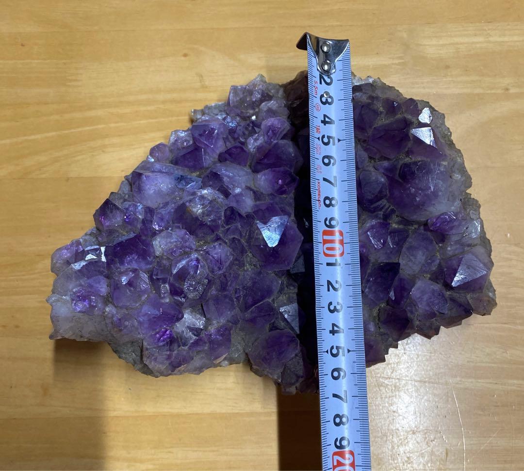 アメジスト クラスター 原石 紫水晶 パワーストーン 約2.3kg