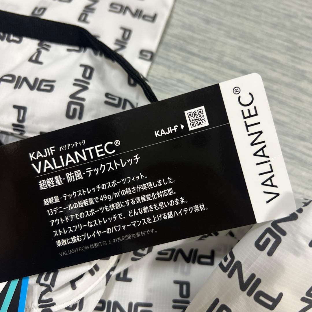 新品タグ付き未使用　PING フルジップ総柄ブルゾン
