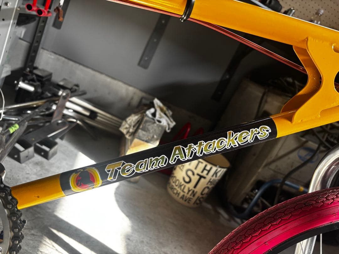 old bmxTeam Attackers monwebcoビンテージ