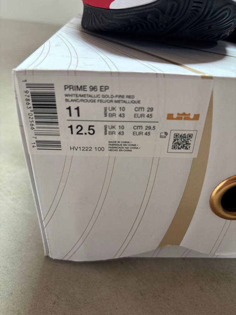 Nike レブロン　PRIME96 EP 29 US11