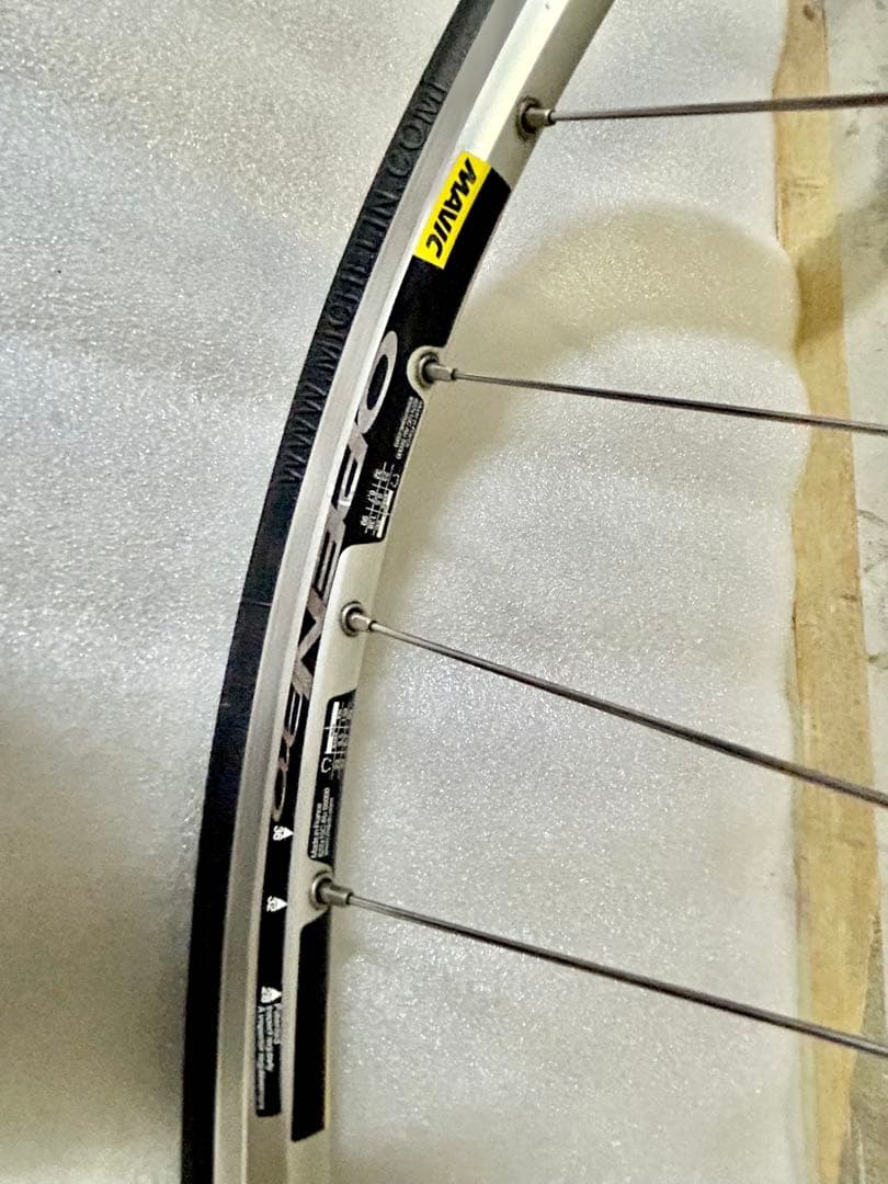【MavicマビックOpen Pro前輪】Ultegraハブ重量0.83g