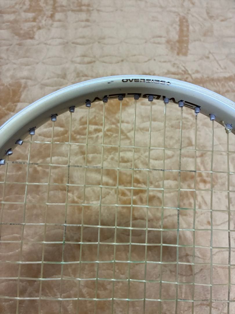 Prince エンブレム120 G2 ガット張りたて ソフトケース付き