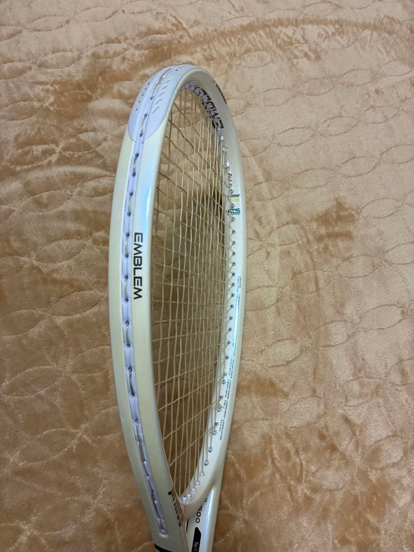 Prince エンブレム120 G2 ガット張りたて ソフトケース付き