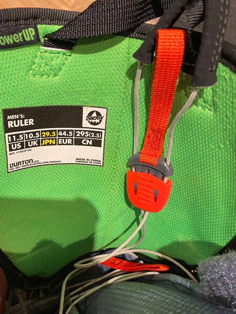 BURTONバートンスノーボードブーツルーラー29.5cm(実質28.5cm程度