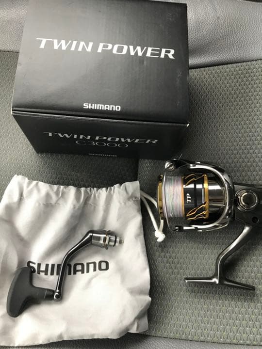 シマノ　ツインパワー　c3000   エギング　リール