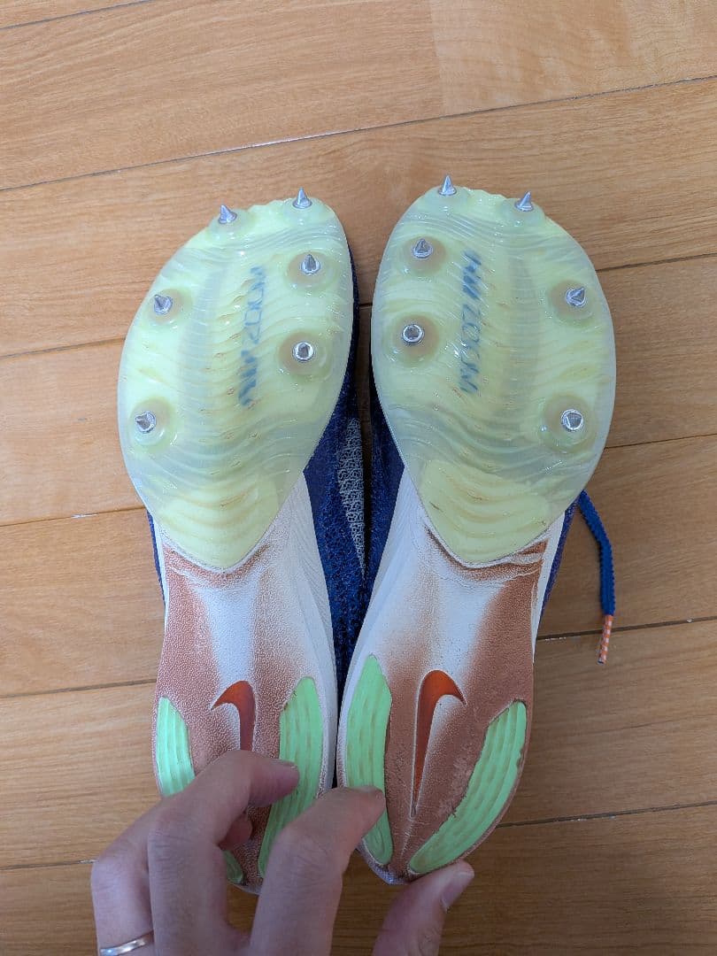 Nike ズームビクトリー 25.5cm スパイクシューズ 収納バッグ付き