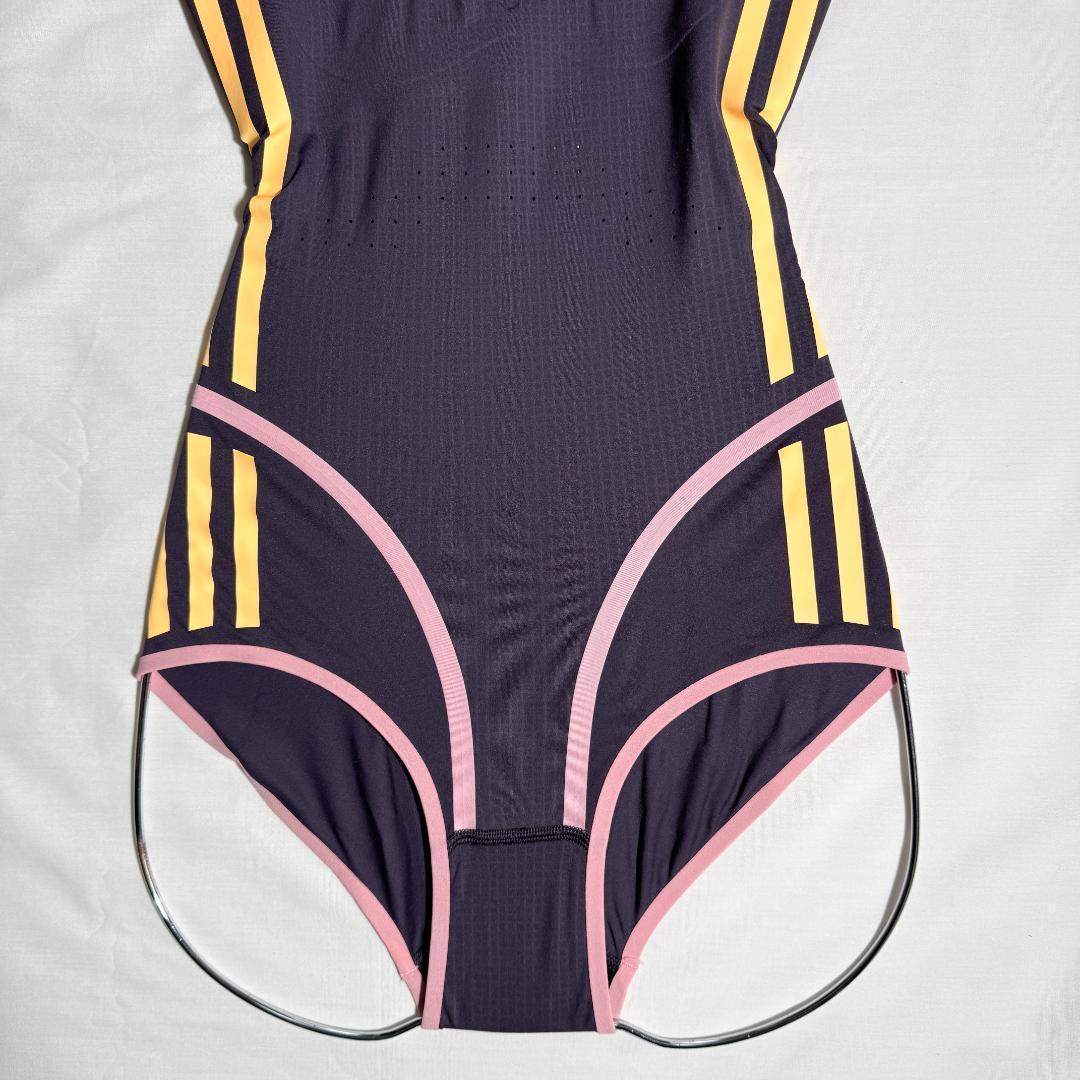 adidas アディダス 女子陸上 レーシングレオタード UK S