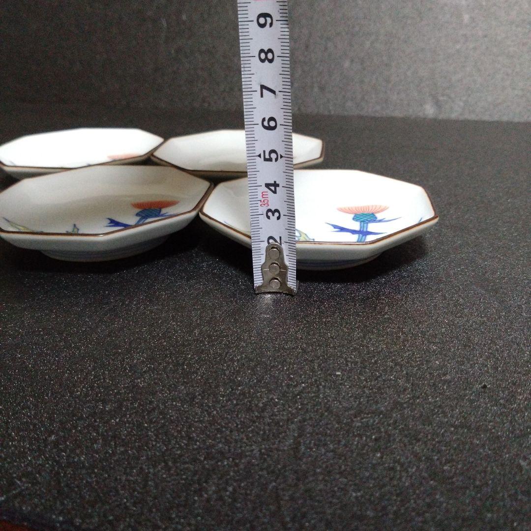 新品 有田焼 辻常陸 八角小皿5枚　お祝い