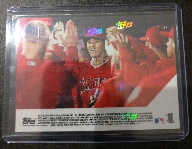 大谷翔平 TOPS NOW MLB初ホームラン