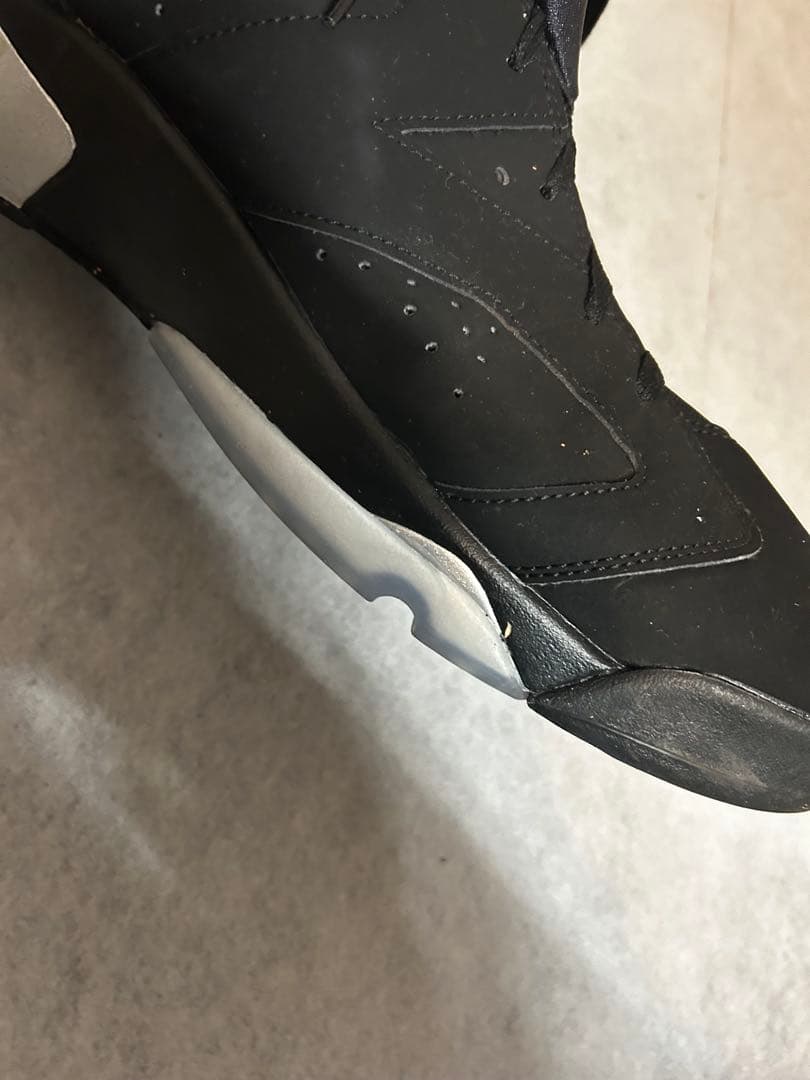 【36cm・超特大】Nike Air Jordan 6 メタリックシルバー