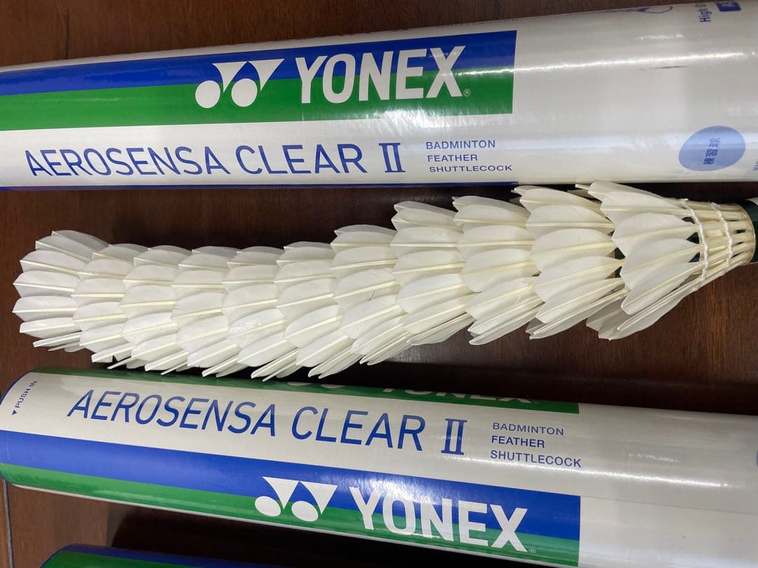 YONEX シャトル　エアロセンサ　クリアII 新品