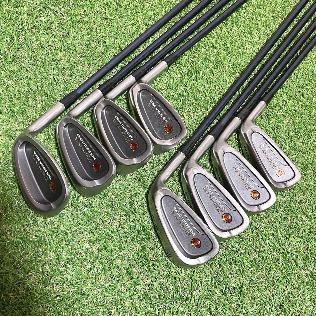 お買得 即戦力Mizuno Zephyr 他 メンズゴルフクラブ豪華13本セット