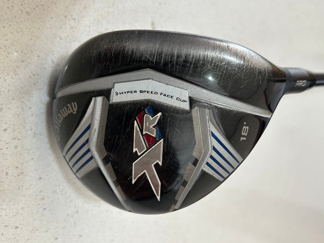 キャロウェイ・XR PRO（３W／５W）2本セット　Tour AD