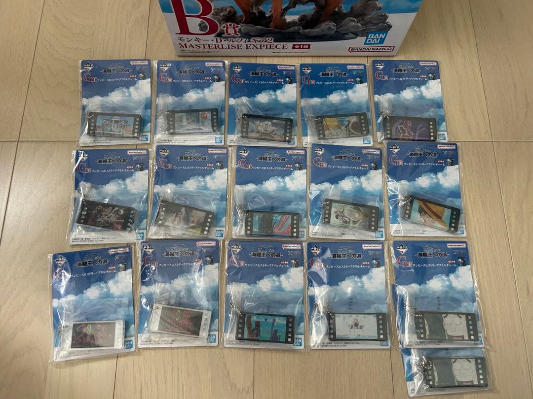 【新品未開封】一番くじ 海賊王への道 B賞 モンキー・D・ルフィ ギア2+おまけ