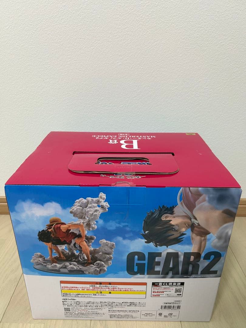 【新品未開封】一番くじ 海賊王への道 B賞 モンキー・D・ルフィ ギア2+おまけ