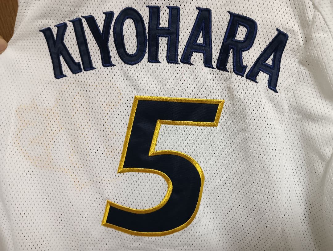 シャープ産業 オリックス・バファローズ 清原和博 ユニフォーム LL 紙タグ付き