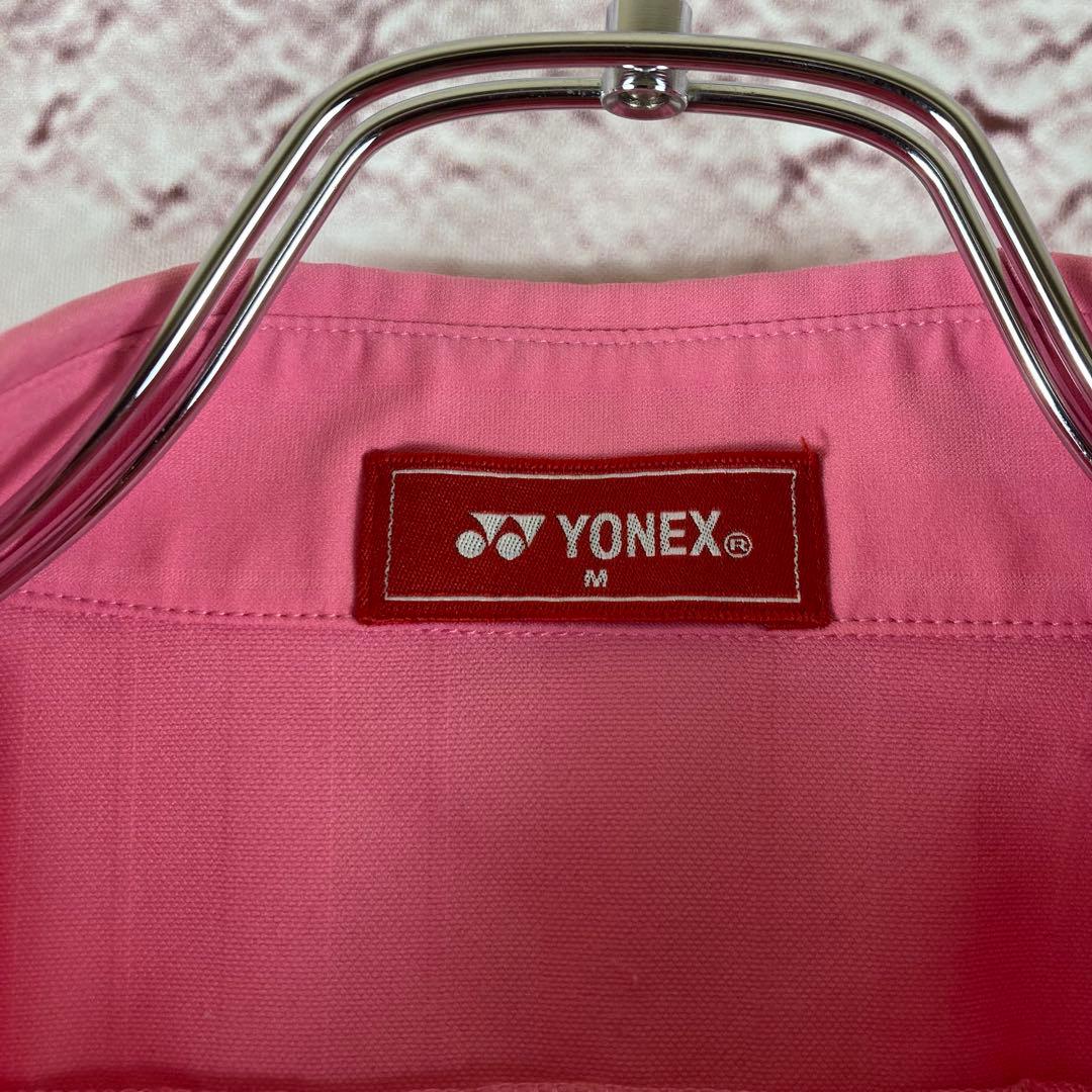 p125 YONEX ヨネックス ピンク ポロシャツ 半袖 M