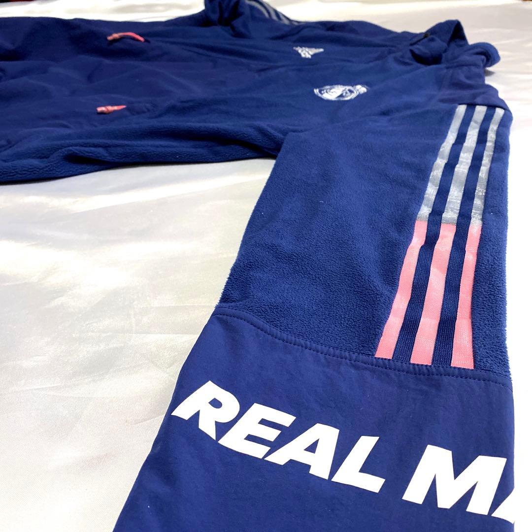 adidas レアルマドリード 20/21 フリース 長袖 トレーニングトップS