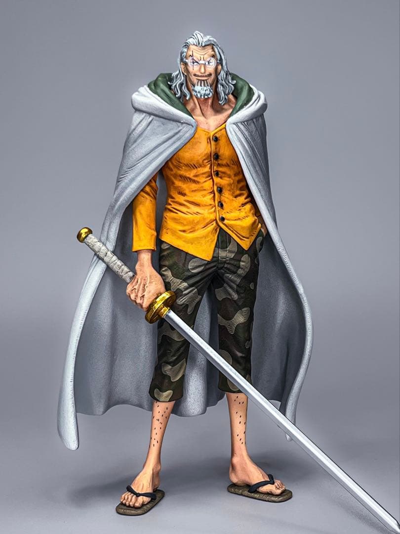 ち*ち様 リペイント ワンピース 冥王 レイリー フィギュア king of a