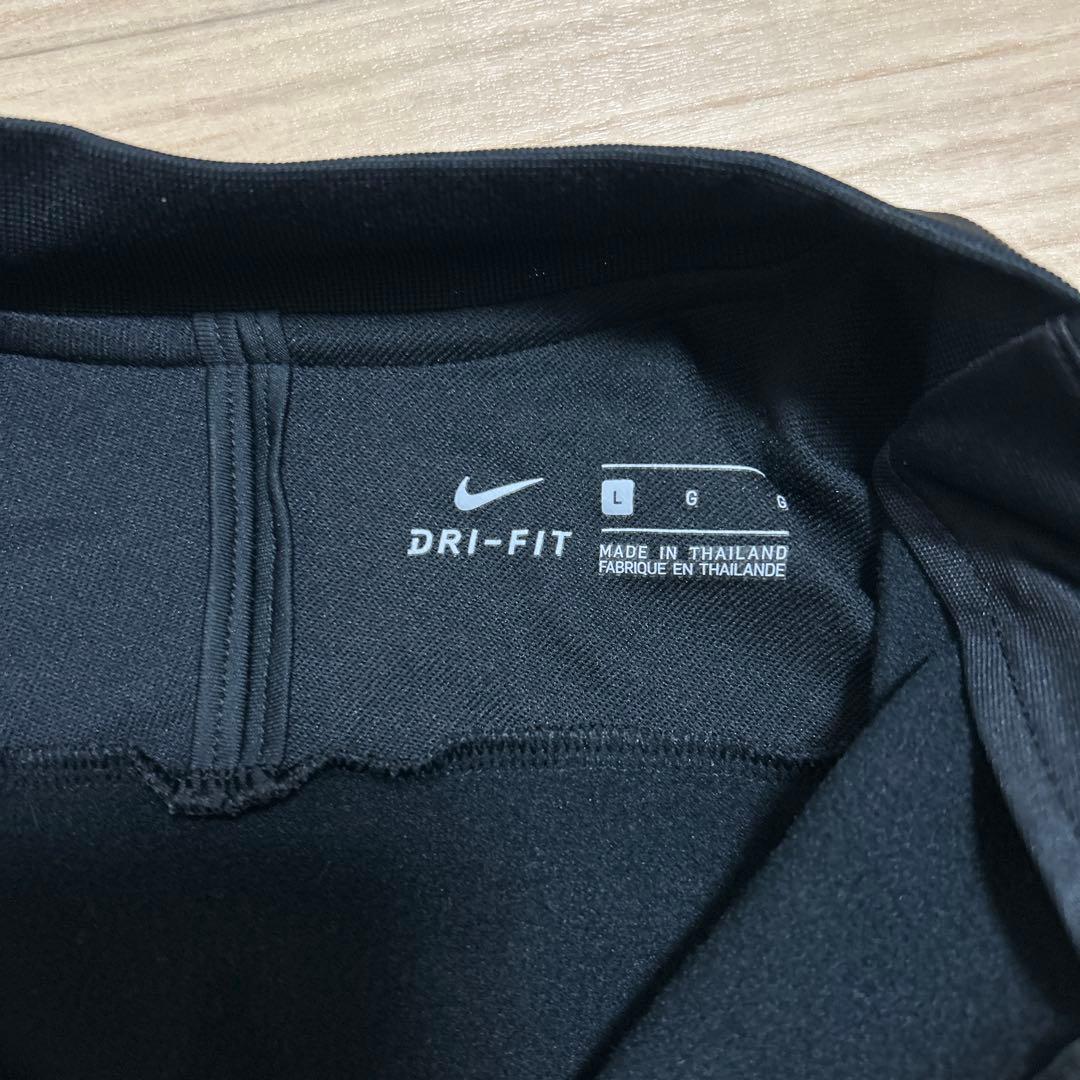 ほぼ未使用 ナイキ DRY-FIT ジャージ 上下 セットアップ L ブラック