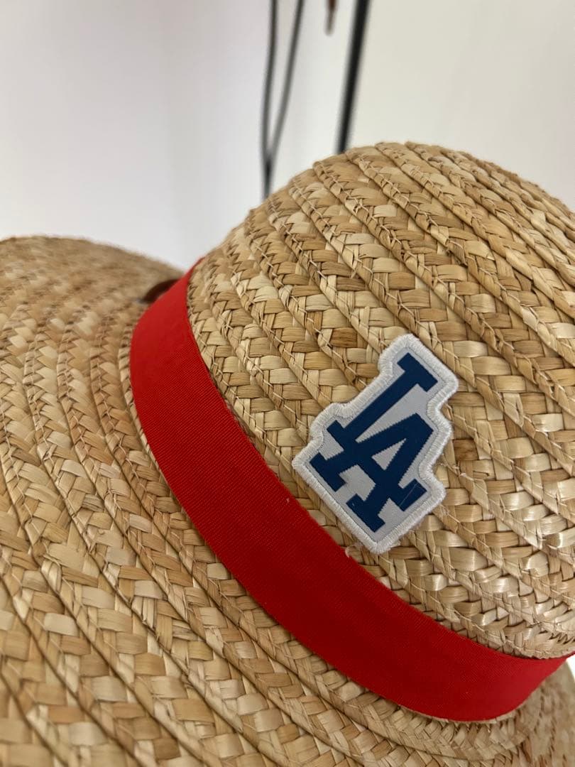 最終値下げ！Los Angeles Dodgers ワンピースコラボ麦わら帽子