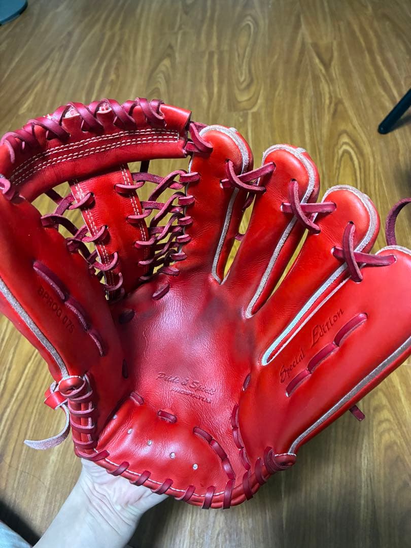 ZETTプロステータス硬式外野手用グローブ