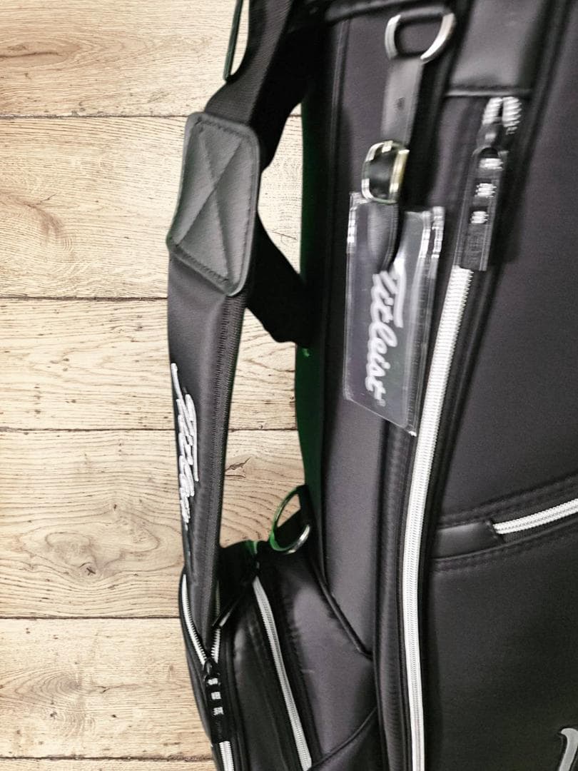 【新品未使用】NEW！Titleist ハンドルキャリー付きゴルフバッグ BK