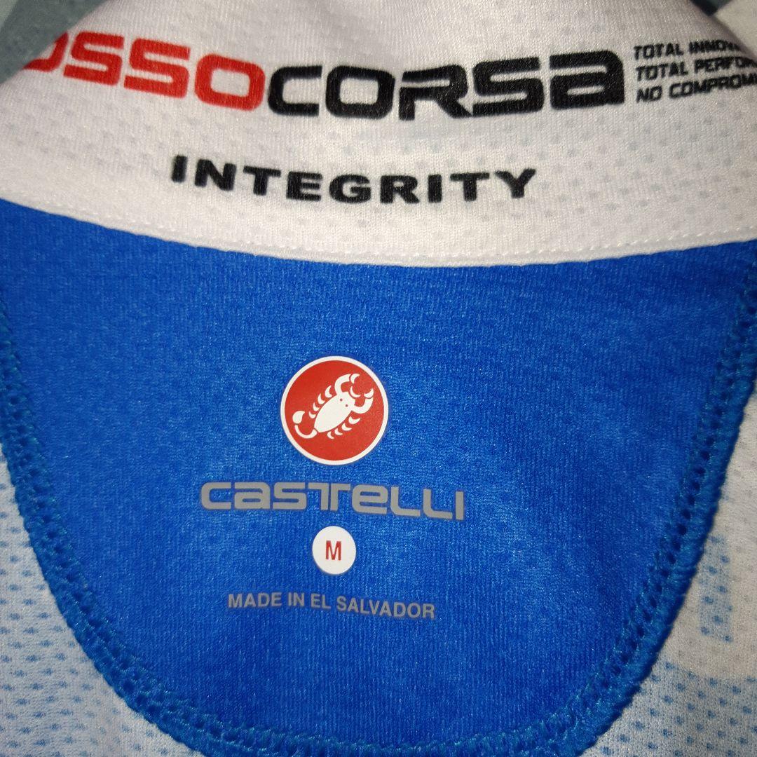 【新品】CASTELLI GARMIN TEAM JERSEY FZ Mサイズ