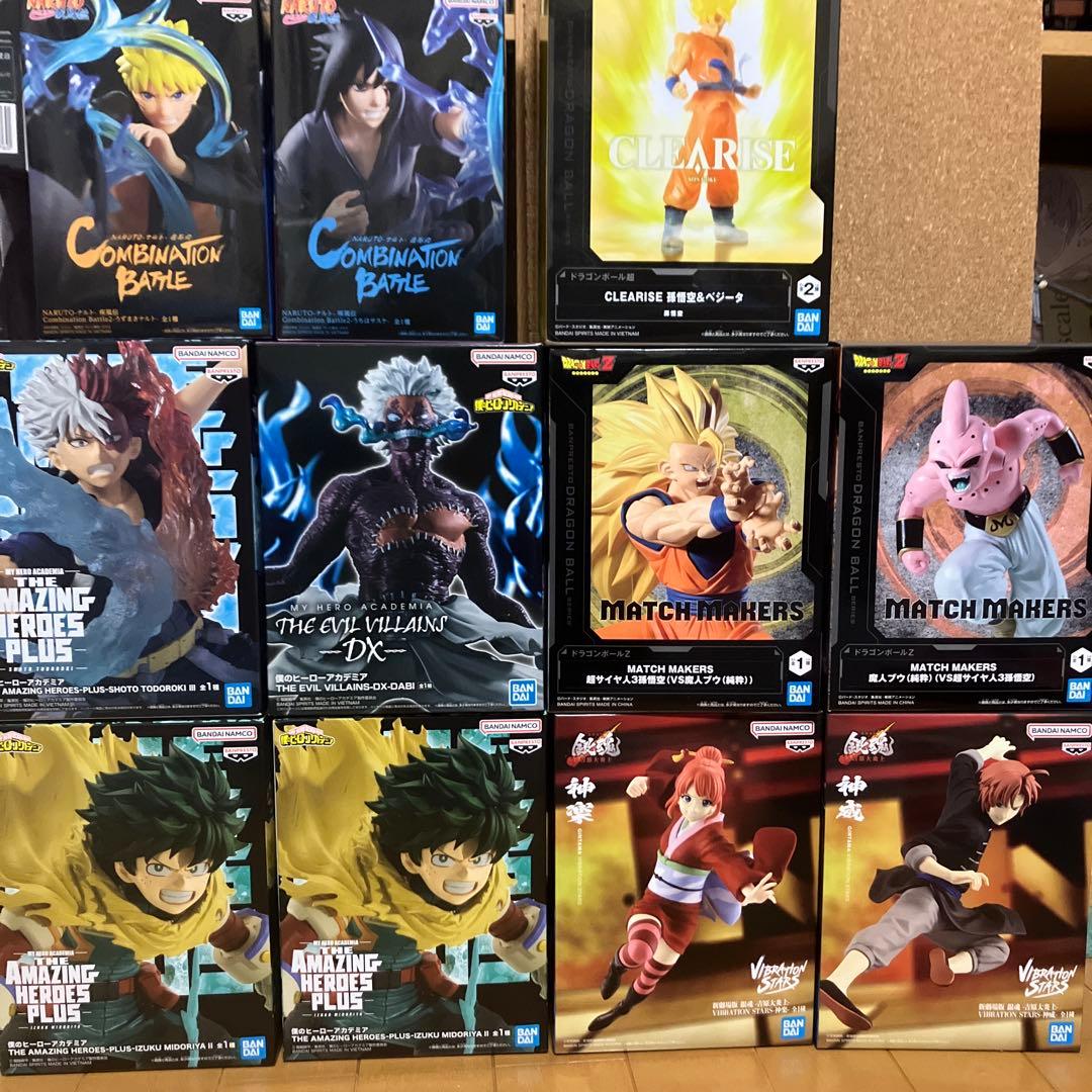 《新品》ジャンプ　フィギュア　まとめ売り　ナルト　ドラゴンボール　ヒロアカ　銀魂