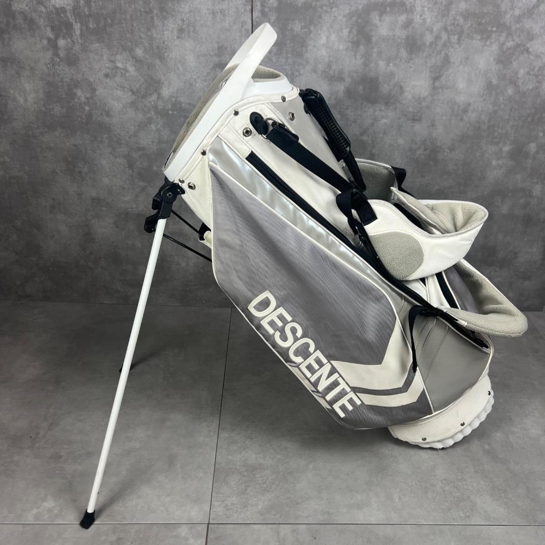 DESCENTE　デサント　スタンド式キャディバッグ　4分割　ゴルフケース