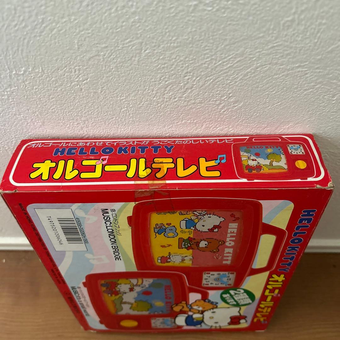 ハローキティ テレビ型オルゴール