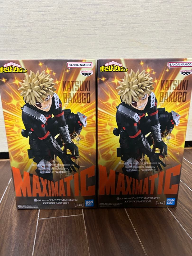 僕のヒーローアカデミア MAXIMATIC フィギュア 爆豪勝己
