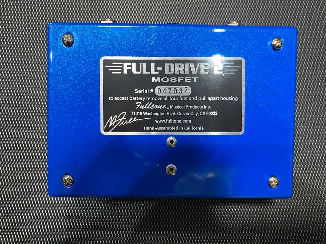 FULL-DRIVE 2 MOSFET fulltone 箱あり