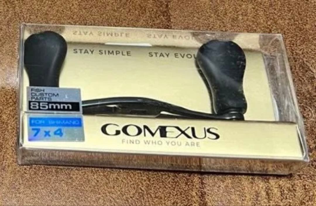GOMEXUS ゴメクサス カスタム カーボンハンドル ラバー ハンドル ノブ