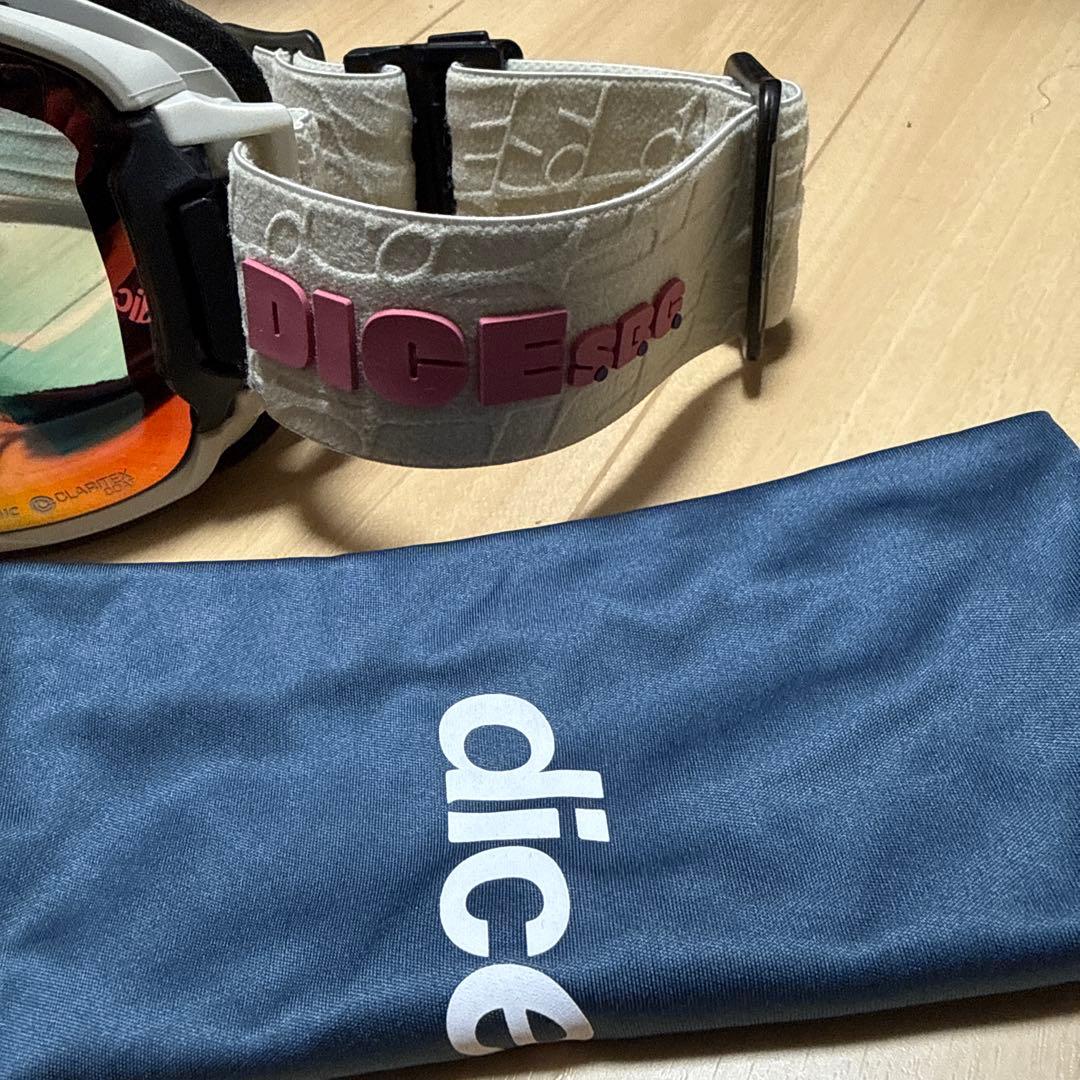 DICE スノーボードゴーグル フォトクロミック25-26