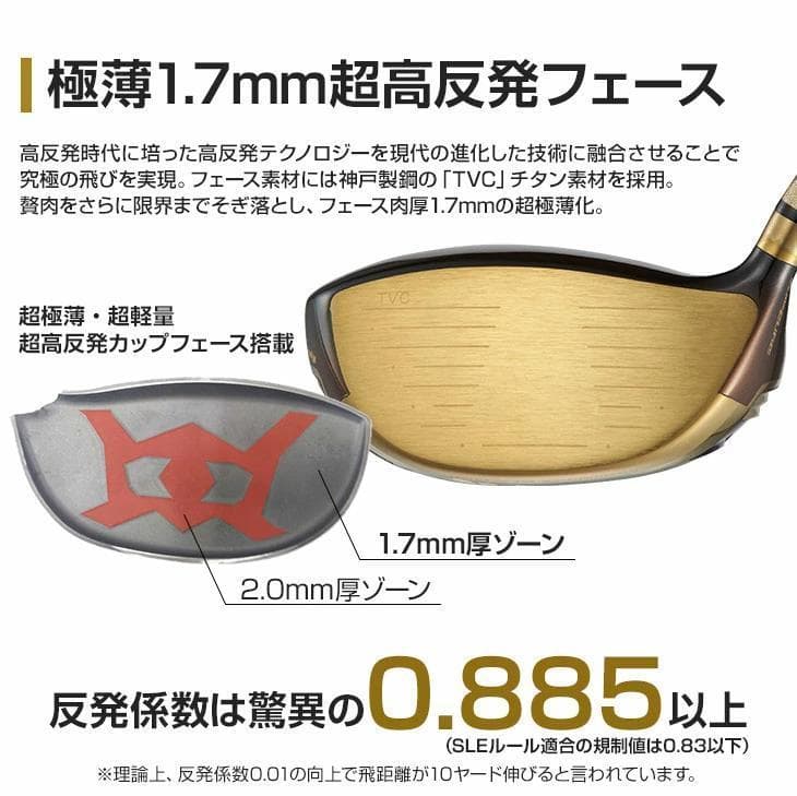 【新品】ヘッド単品 超高反発　CBRプレミアオーバーシーズリミテッド