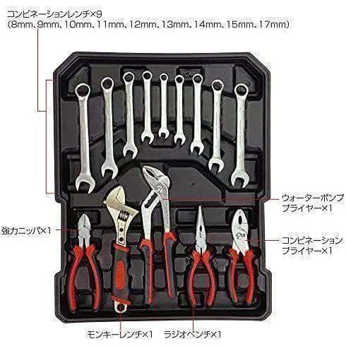 889工具 セット 129点 ツールセット DIY 家庭用 車 メンテナンス
