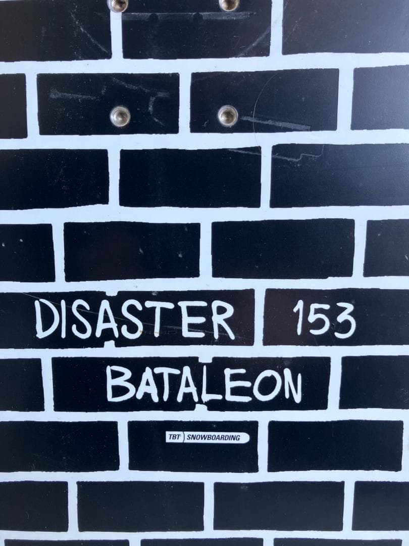 BATALEON DISASTER 153 バタレオン スノーボード グラトリ