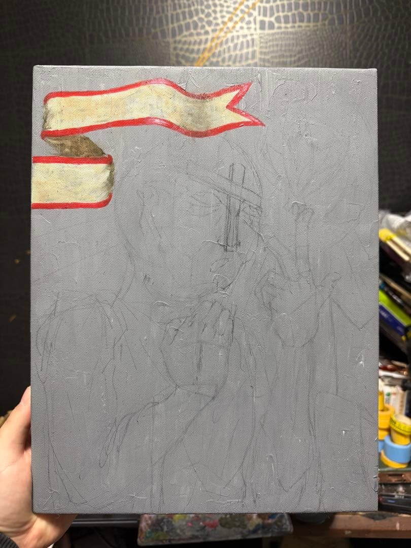 【ハッピーバレンタイン】聖バレンタインの肖像画【油絵】【優良対応心掛】【即日可】