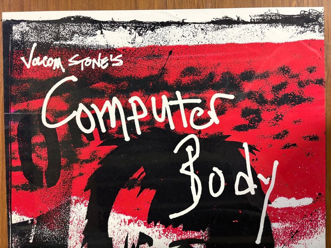 volcom Ozzie Wright \"Computetr Body\"ポスター