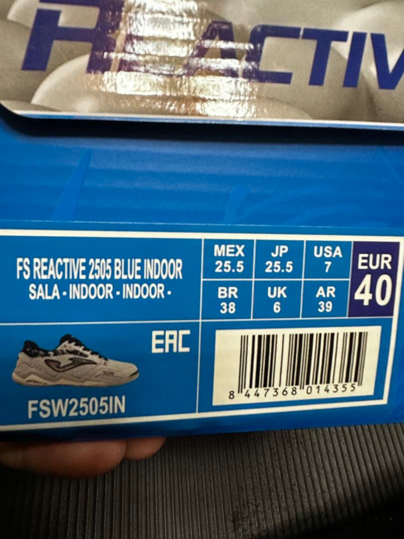 Joma FS REACTIVE 25.5 新品
