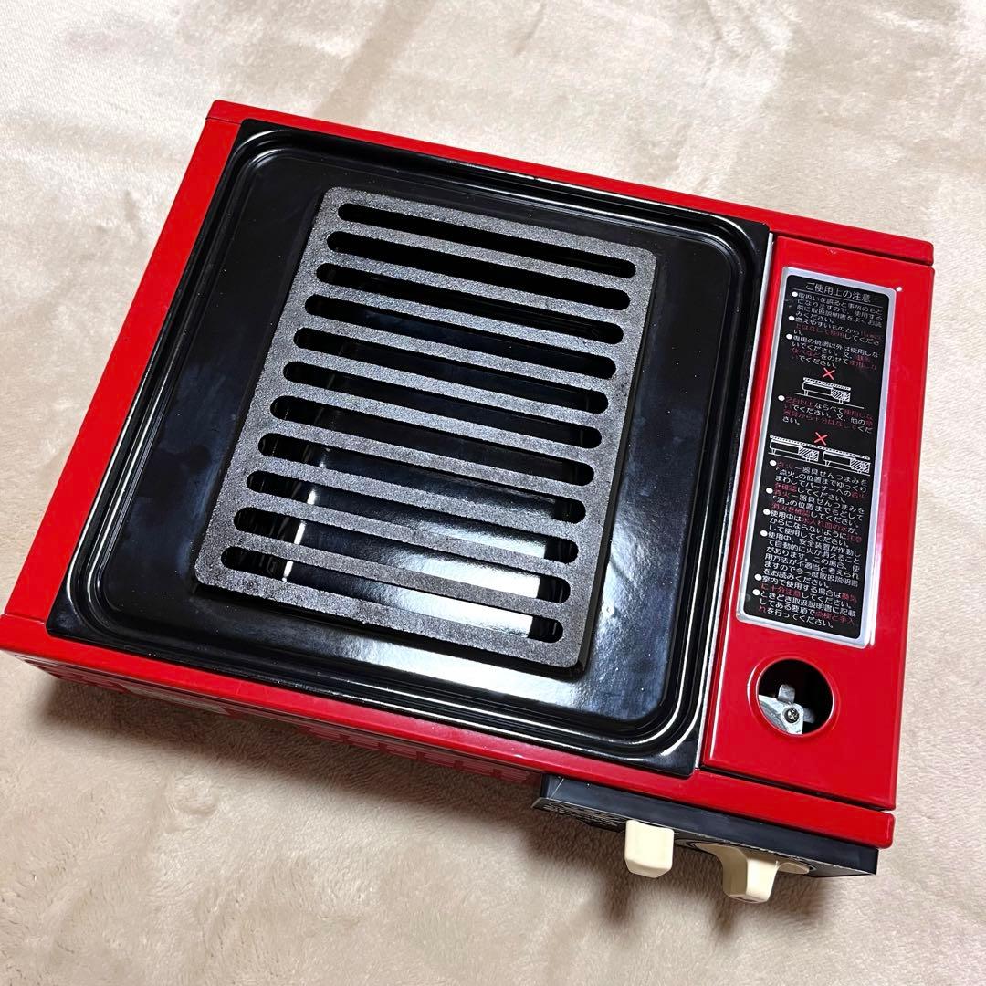 【希少品】クラウンロースター カセットコンロ*レトロ調*アウトドア*キャンプ